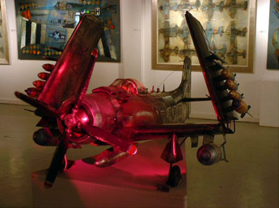 The All American Big Tin Candy Bomber