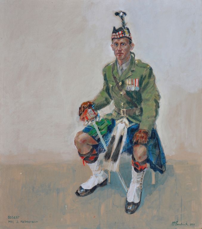 Maj Johnathan Kelmanson  1st Battalion The Black Watch