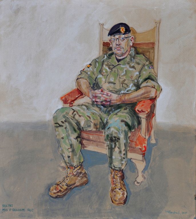 Maj Peter Graham Royal Logistics Corps